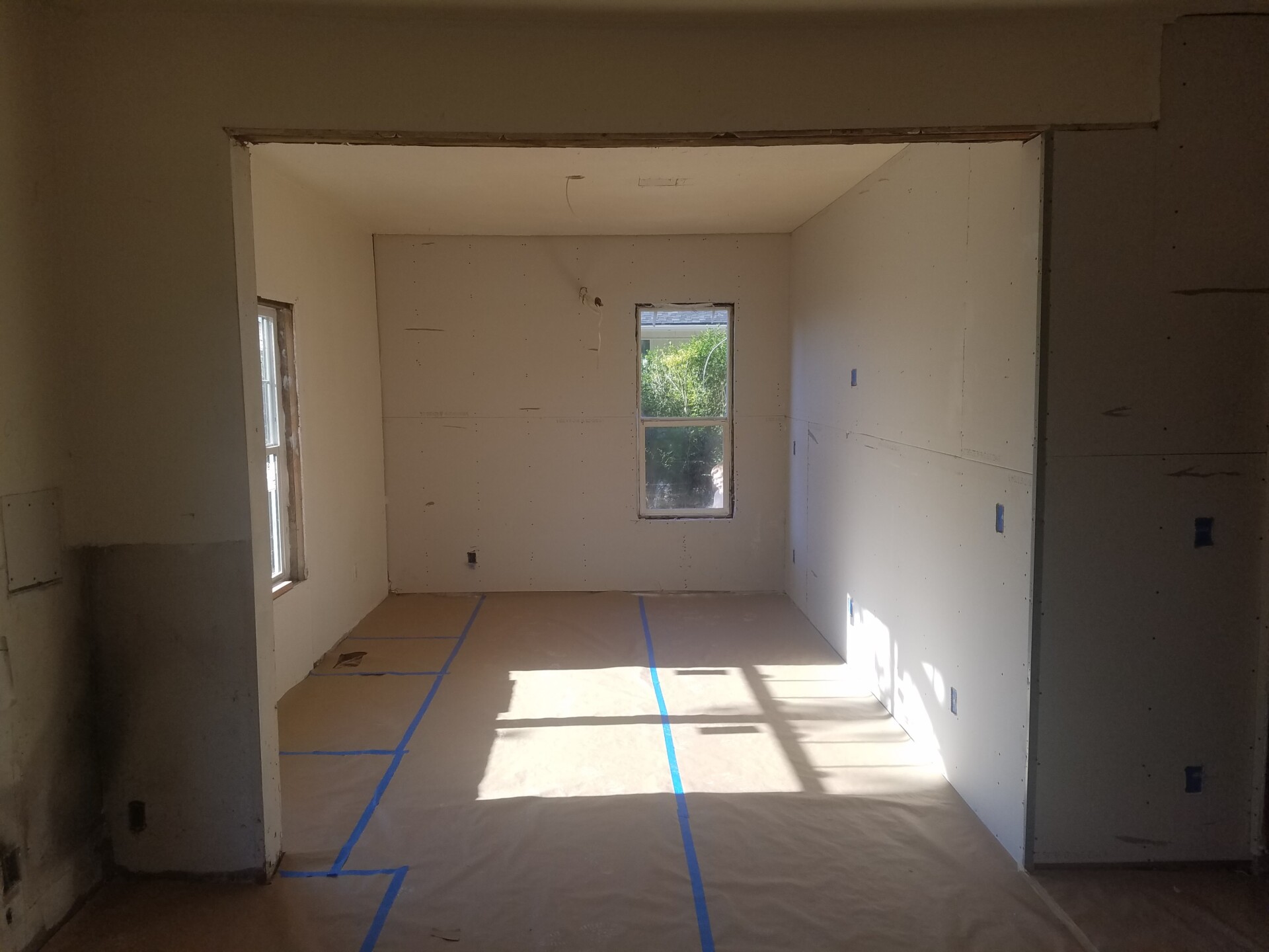 Room mid construction