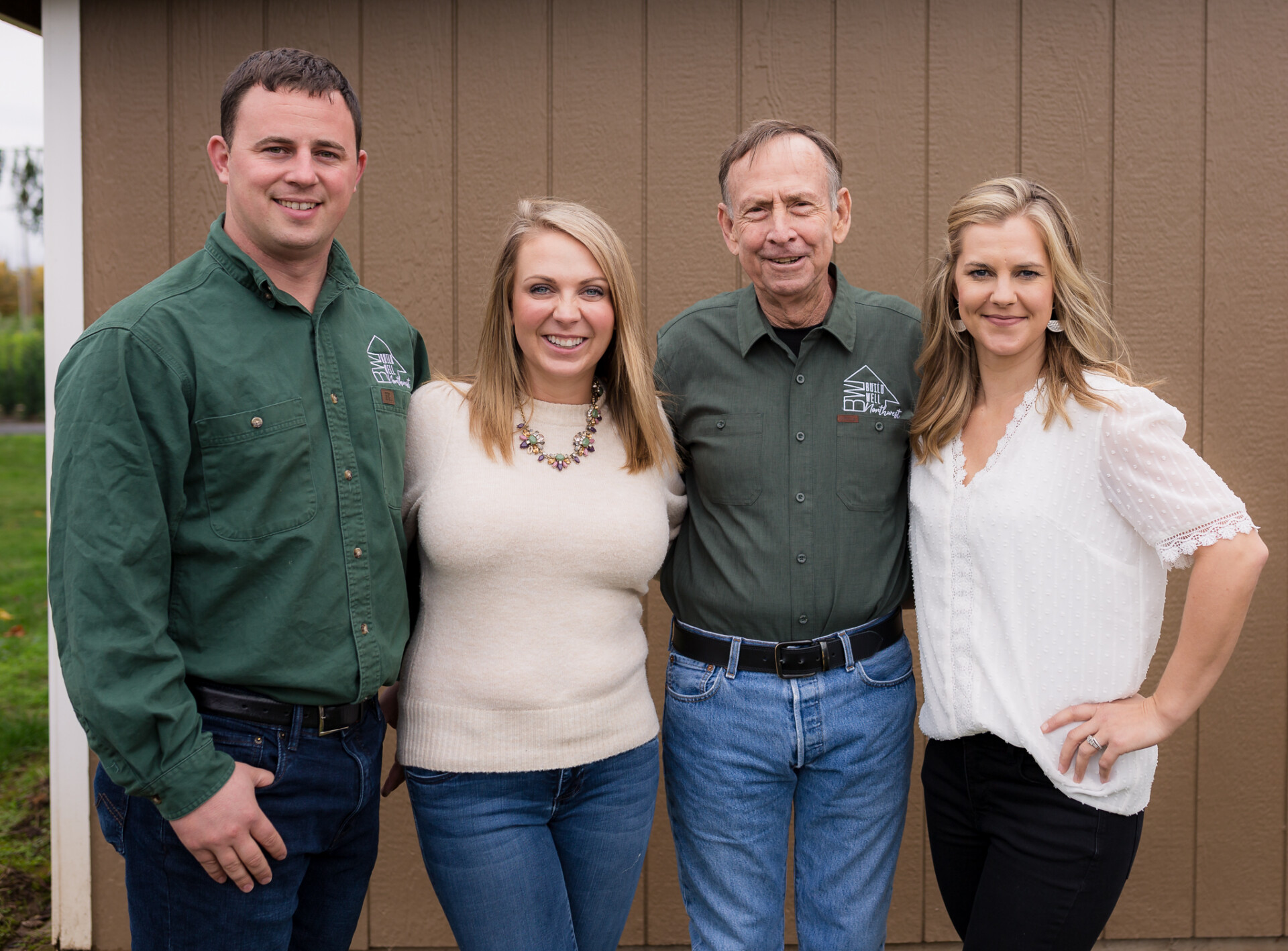 Dylan and his Build Well NW family